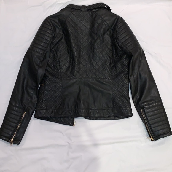 Faux leather jacket - Picture 2 of 4